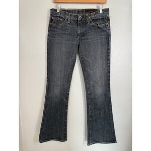 AG Adriano Goldschmied Bootcut Jeans Women's Size 28 USA Gray Denim‎ Classic EUC